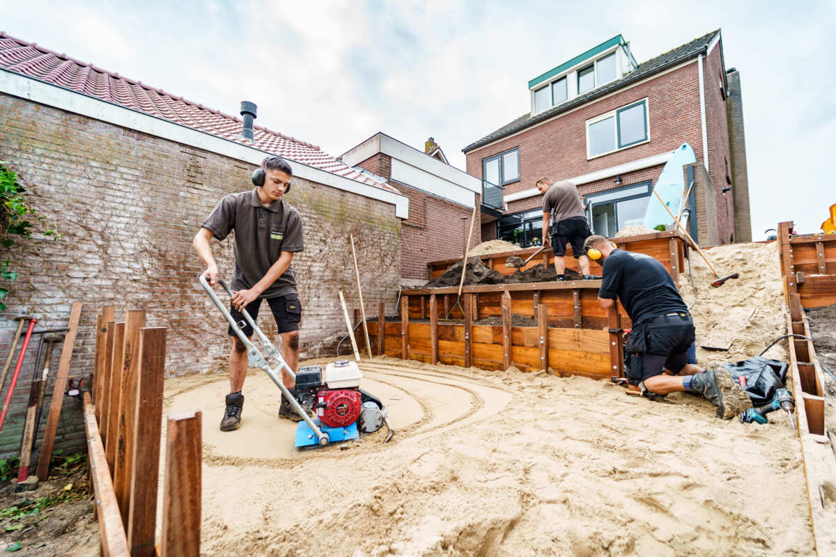 Tuinaanleg Hovenier en Stagiair